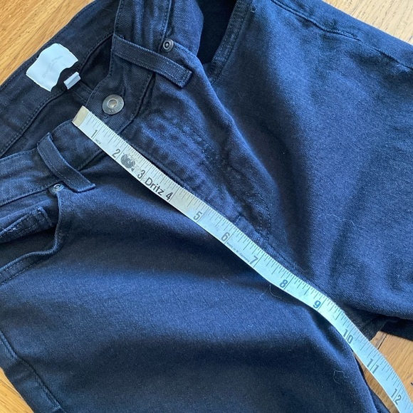 Jonathan Simkhai River High-Rise Two-Tone Stretch Straight-Leg Jeans Size 27 - Picture 12 of 13